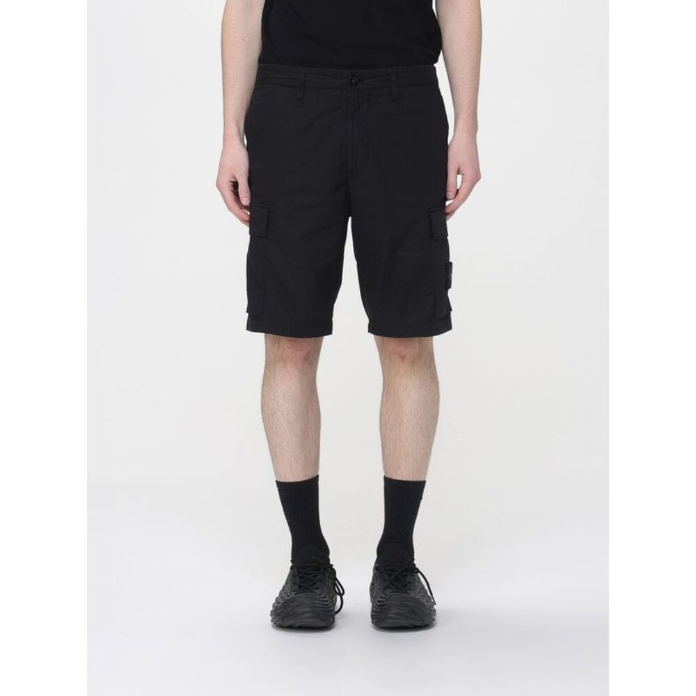 Stone Island Shorts Men Black 1